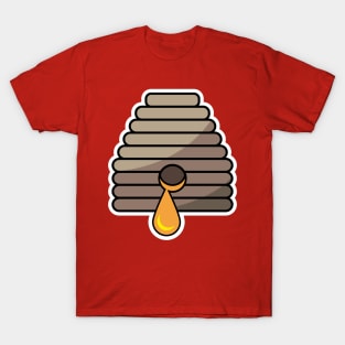 Bee Hive Honey Pot T-Shirt